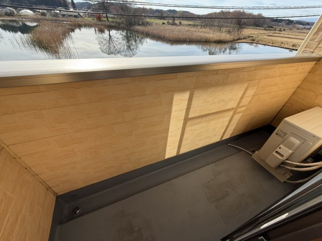 ドミール三輪台のバルコニー