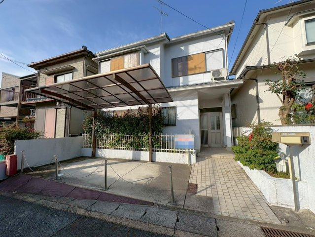 カーポート付き５ＤＫ◆ＪＲ奈良線＆京阪宇治線の２沿線利用可能◆宇治市五ヶ庄折坂の外観|外観