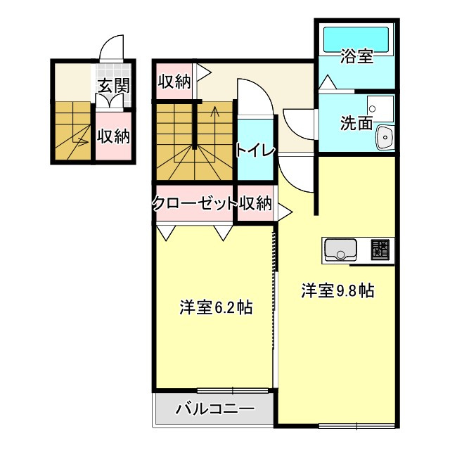 ドミール三輪台の間取り