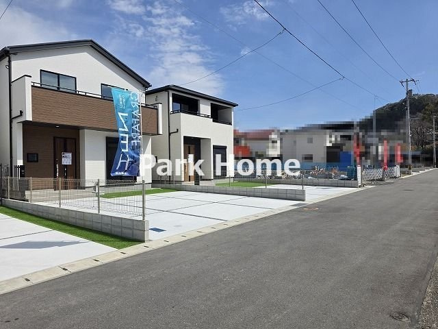 高知市瀬戸東町3丁目 -6期3棟2-新築戸建ての前面道路含む現地写真
