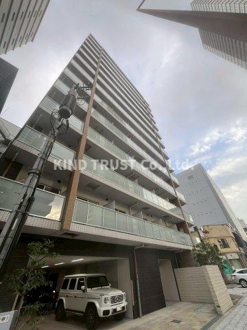 JMFレジデンス大阪福島の外観|おしゃれな外観です