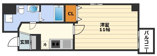 セレブコート梅田の間取り