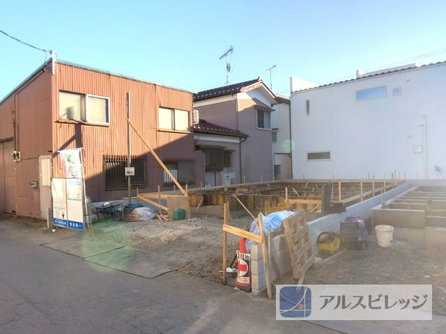 新築/新座市畑中１丁目の前面道路含む現地写真|前面道路含む現地写真です