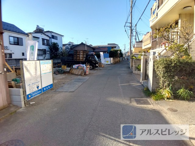 新築/新座市畑中１丁目の前面道路含む現地写真|前面道路含む現地写真です