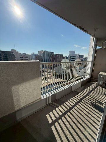 ターミナルマンション朝日プラザ堺のバルコニー