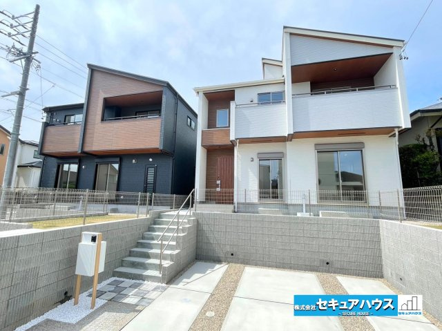 【本日ご案内可能】豊明市二村台7丁目　全2棟の外観|【外観写真　2号棟】
■株式会社　セキュアハウス　豊明支店■
住宅ローンに強く、知識、経験豊富なスタッフ在籍
お客様に寄り添い、ご成約後もサポート致します。　　　　　　　　　　　　　　　　　　　　　　