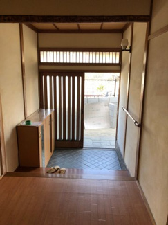 【玄関】 | 如意谷2丁目貸家