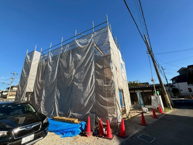 泉南郡熊取町野田２丁目新築戸建の外観|2025/11/23撮影