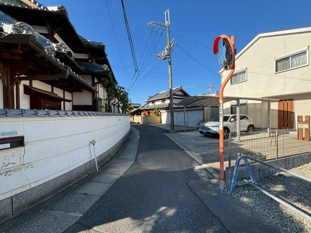 泉南郡熊取町野田２丁目新築戸建の前面道路含む現地写真|2025/11/23撮影