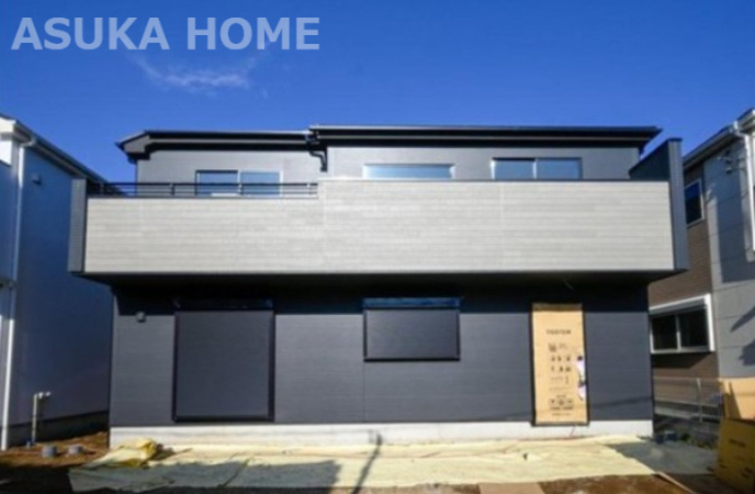 横浜市港南区芹が谷３丁目新築戸建ての外観パース