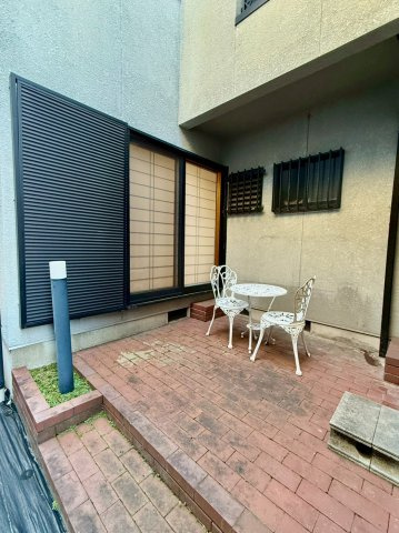 下鴨南茶ノ木町　戸建の庭