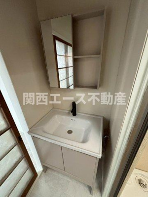 【洗面所】 | 吉田６丁目貸家