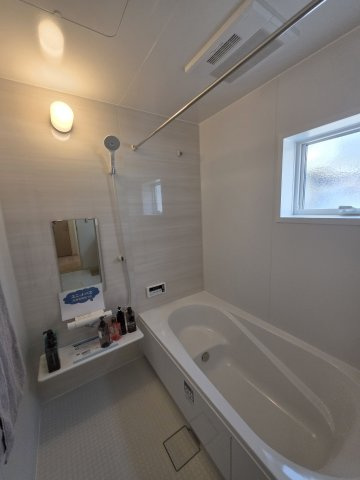 リーブルガーデン．S　鴻巣市鴻巣第２　の浴室|１号棟現地浴室（2026年04月20日）撮影