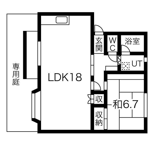 アコールの間取り