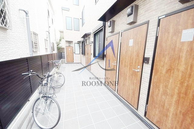 オリーブ金町のエントランス|エントランスです。