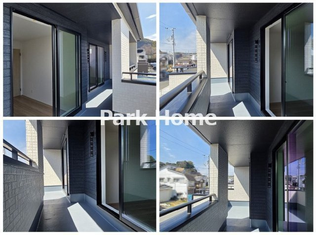 高知市瀬戸東町3丁目 -6期3棟3-新築戸建てのバルコニー