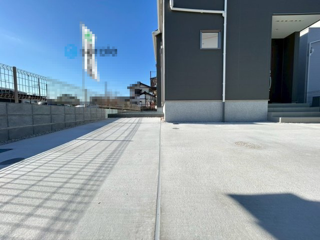 飯能双柳第1期全8棟　新築戸建　リナージュの駐車場|令和7年12月16日撮影。