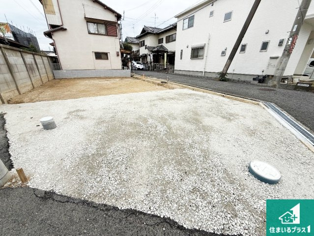 岸和田市加守町　第2期　新築一戸建ての外観|現在の進捗状況です！順調に作業進行中、完成が待ち遠しいです！詳細の間取り等、お気軽にお問い合わせください！