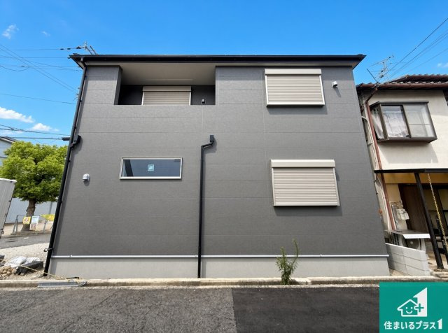 岸和田市加守町　第2期　新築一戸建ての外観|現在の進捗状況です！順調に作業進行中、完成が待ち遠しいです！詳細の間取り等、お気軽にお問い合わせください！