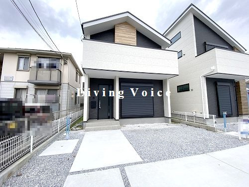 【外観】 | 【仲介手数料０円】茅ヶ崎市柳島2期　新築一戸建て　2号棟　全2棟 | 1号棟【仲介手数料０円】茅ヶ崎市柳島2期　新築一戸建て　全2棟