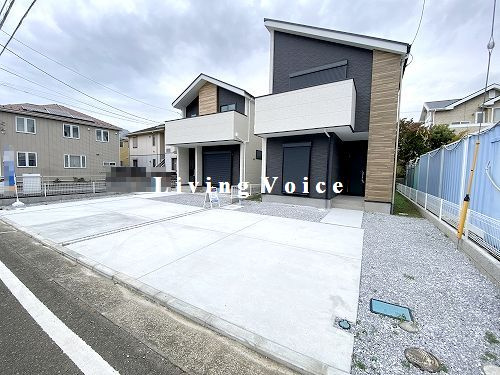 【外観】 | 【仲介手数料０円】茅ヶ崎市柳島2期　新築一戸建て　全2棟 | 【仲介手数料０円】茅ヶ崎市柳島2期　新築一戸建て　全2棟