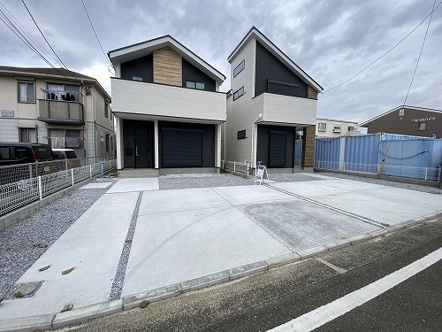 【外観】 | 【仲介手数料０円】茅ヶ崎市柳島2期　新築一戸建て　2号棟　全2棟 | 【仲介手数料０円】茅ヶ崎市柳島2期　新築一戸建て　全2棟