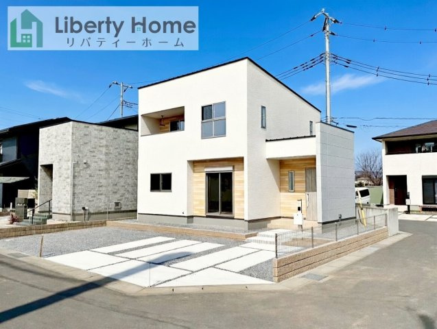 土浦市真鍋第1期　新築戸建　1号棟の外観|ご予約をいただければ、『平日の空いた時間』『周辺物件まとめて見たい』『1件だけ見たい』ももちろん可能です♪
お気軽にお問合せください♪