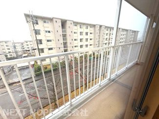 【バルコニー】 | 中山五月台住宅８号棟 | バルコニーです♪
