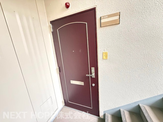 【玄関】 | 中山五月台住宅８号棟 | 玄関ドアです♪