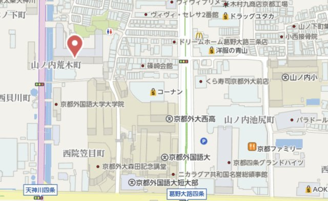 コスモワンダータウン　5階の地図