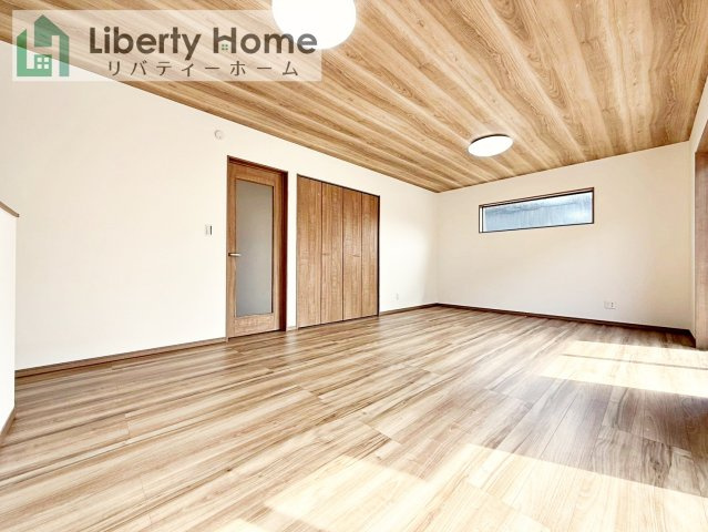 土浦市真鍋第1期　新築戸建　2号棟の居間・リビング