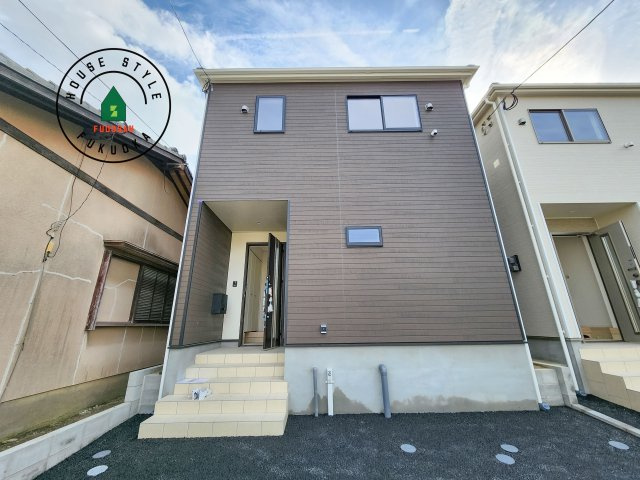 福岡市南区西長住1丁目第4-2棟（2号棟）の外観|デザイン性のある外観です。