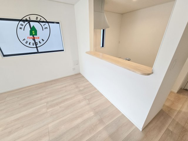 福岡市南区西長住1丁目第4-2棟（2号棟）のダイニング|ダイニングとリビングのメリハリが付けやすい空間設計になっています。