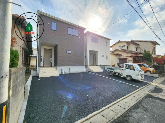 福岡市南区西長住1丁目第4-2棟（2号棟）の前面道路含む現地写真|見学の時間などお気軽にお問い合わせ下さい。