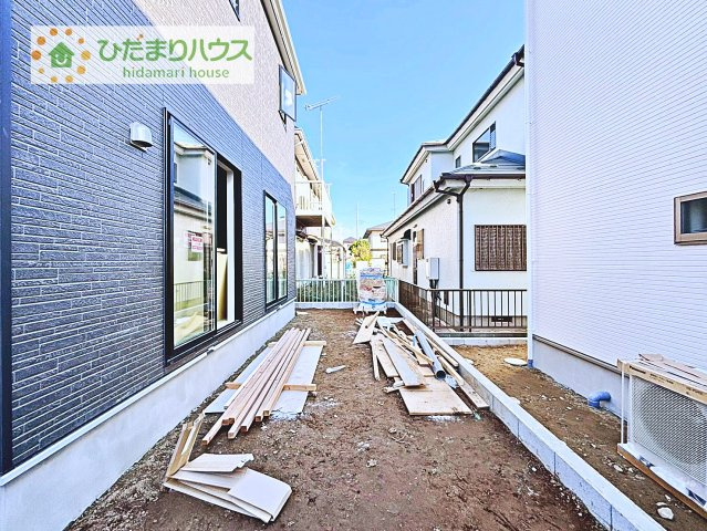 【庭】 | つくば市安食第1　新築戸建　1号棟 | お子様の元気なお外遊びも、自宅のお庭なら安心ですね(^^♪