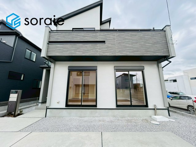 川越市大塚2丁目全2棟　新築戸建の外観|4月10日撮影