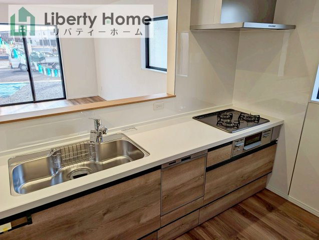 土浦市西根南第1期　新築戸建　2号棟のキッチン