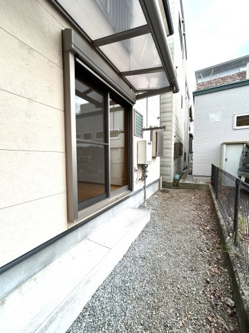 高知市百石町４丁目　中古戸建の庭