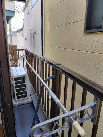 ハイツオークラしのはらのバルコニー