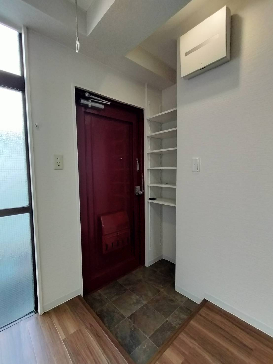 ハイツオークラしのはらの玄関