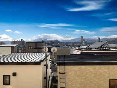 【展望】 | サーム八軒 | ベランダからの眺望です♪