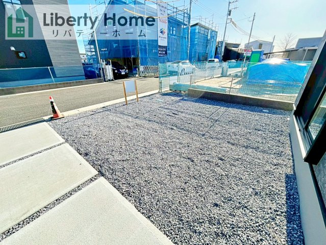 土浦市西根南第1期　新築戸建　6号棟の庭