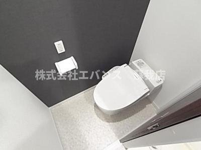 【トイレ】 | ルミエールB棟 | シンプルで使いやすいトイレです