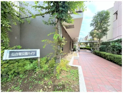 【エントランス】 | 仙台堀公園ハイツ | 毎日通るエントランスはこのようになっています