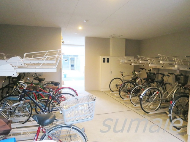 ミュール　ソレアードのその他共用部分|駐輪スペースです☆