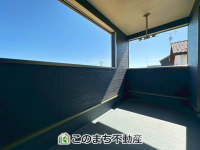 【バルコニー】 | CRADLEGARDEN鹿沼市東町第5　3号棟 | 雨でも安心のインナーバルコニーです！
