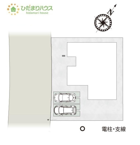 【区画図】 | 筑西市幸町第1期　新築戸建　3号棟 | 時間がない時もらくらくと車の出し入れができる並列駐車場を完備！！