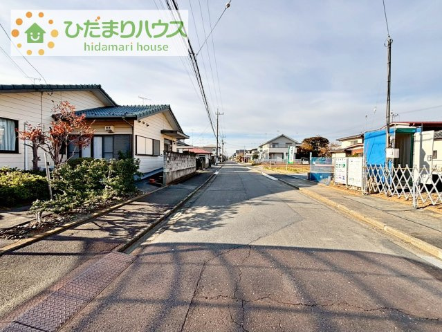 【前面道路含む現地写真】 | 筑西市幸町第1期　新築戸建　3号棟 | １１/２４撮影
