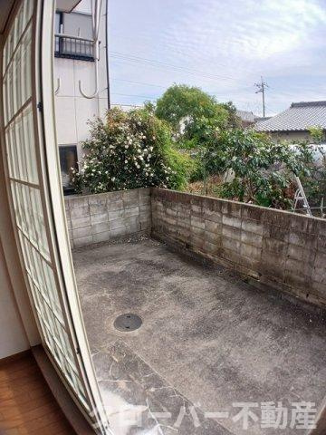 ア・ムールウィングのバルコニー