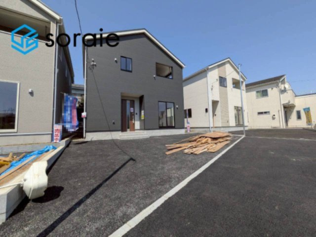所沢市久米第21全3棟　新築戸建　クレイドルガーデンの前面道路含む現地写真|2026/5/18撮影